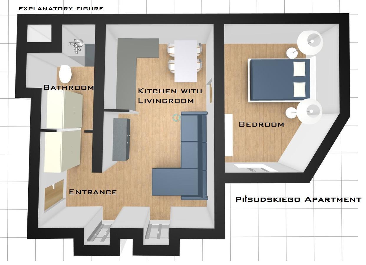 קרקוב Pilsudskiego In City Apartments מראה חיצוני תמונה